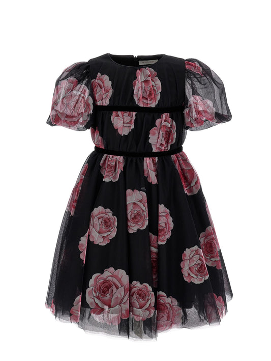 Abito tulle e rose