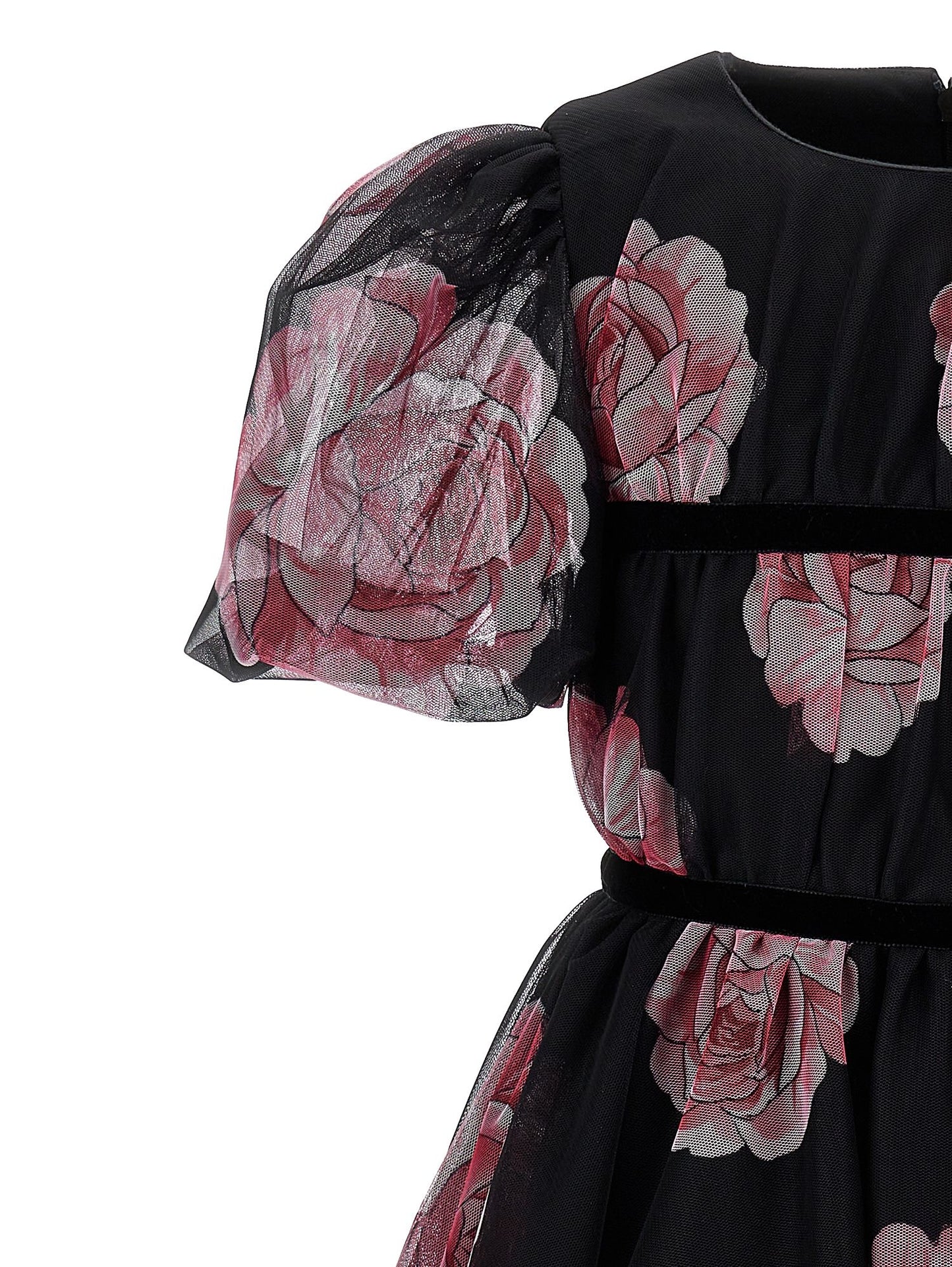 Abito tulle e rose