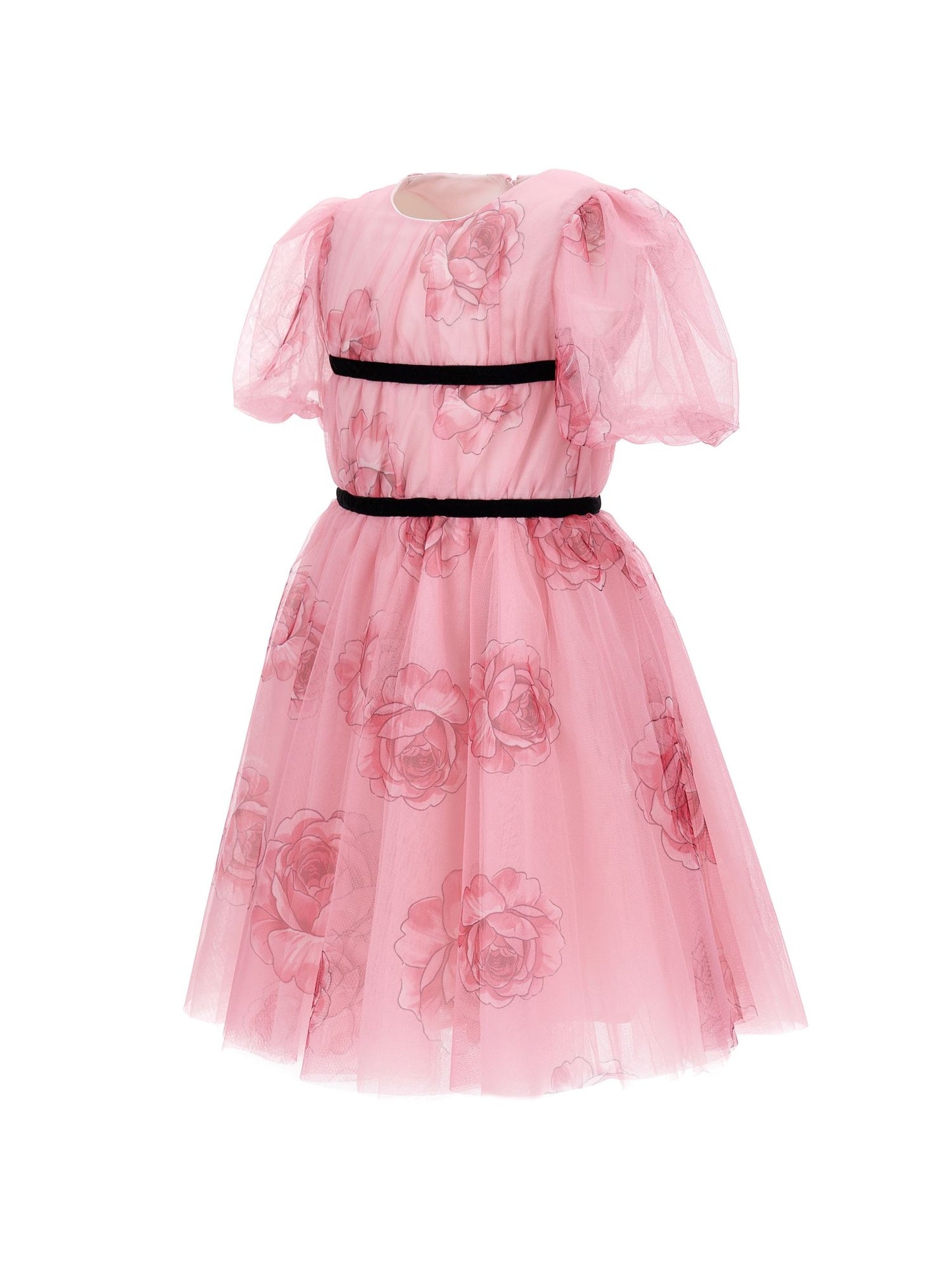 Abito tulle e rose
