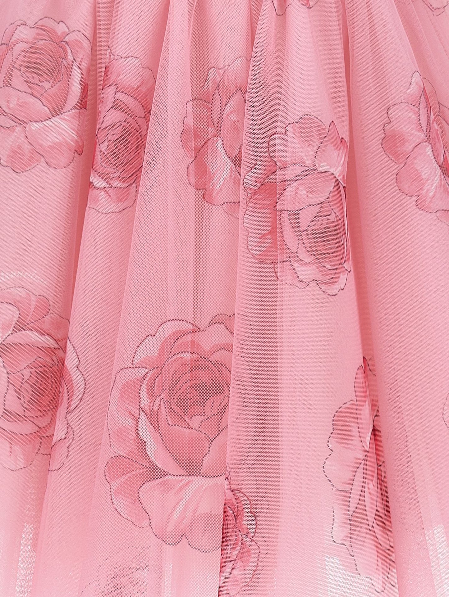 Abito tulle e rose