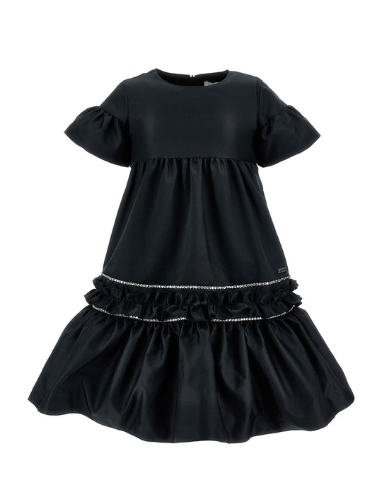 Abito duchesse con strass