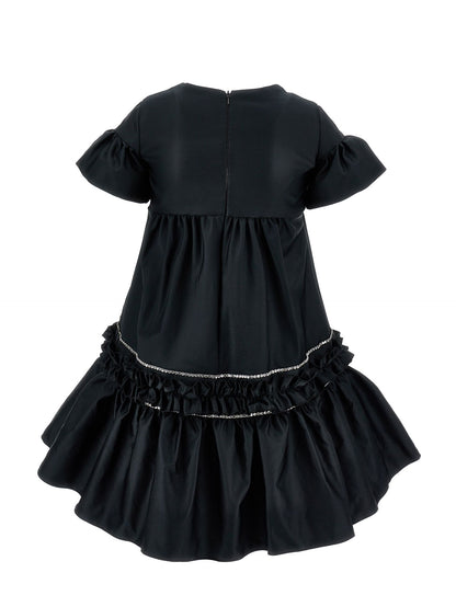 Abito duchesse con strass