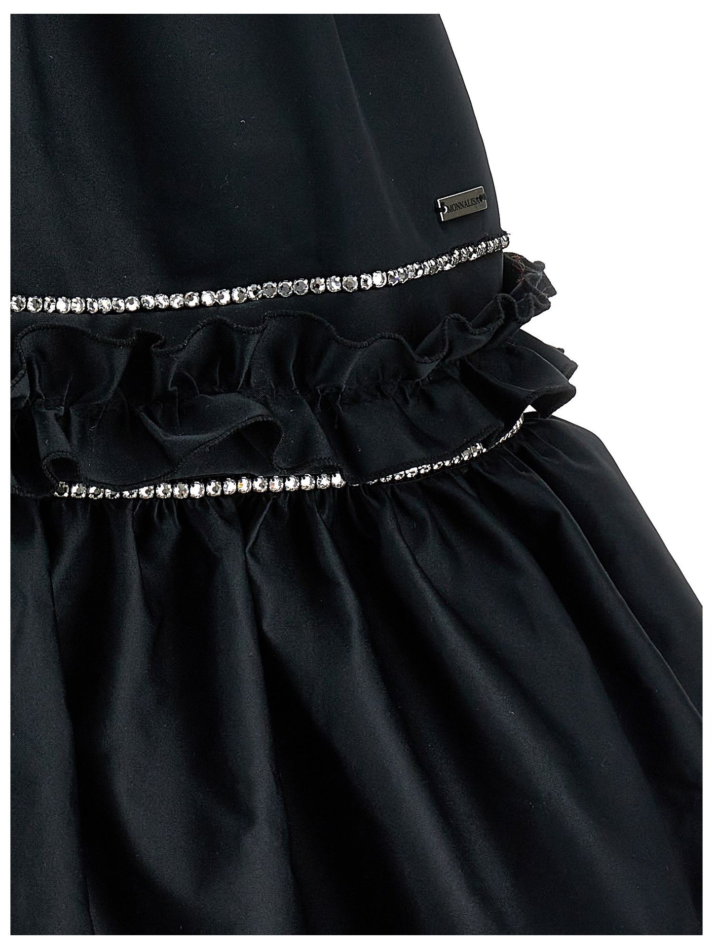 Abito duchesse con strass