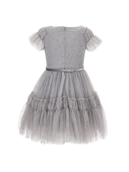 Abito tulle glitterato