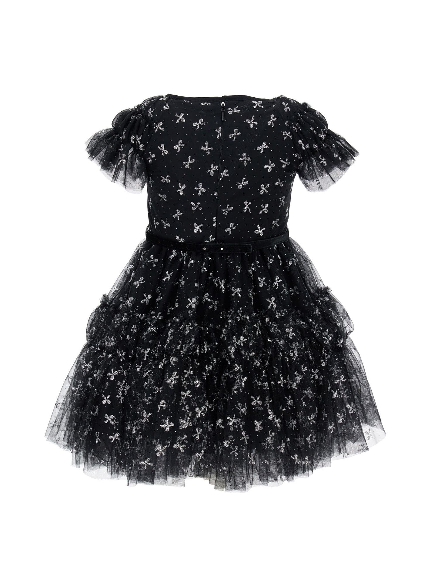 Abito tulle glitterato