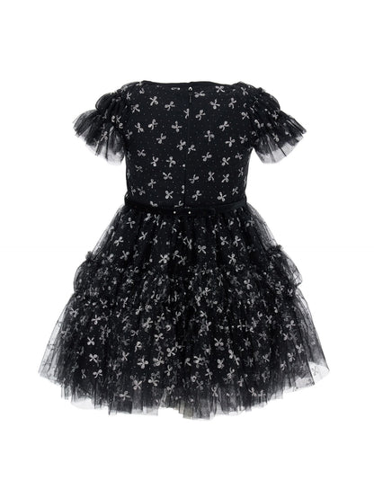 Abito tulle glitterato