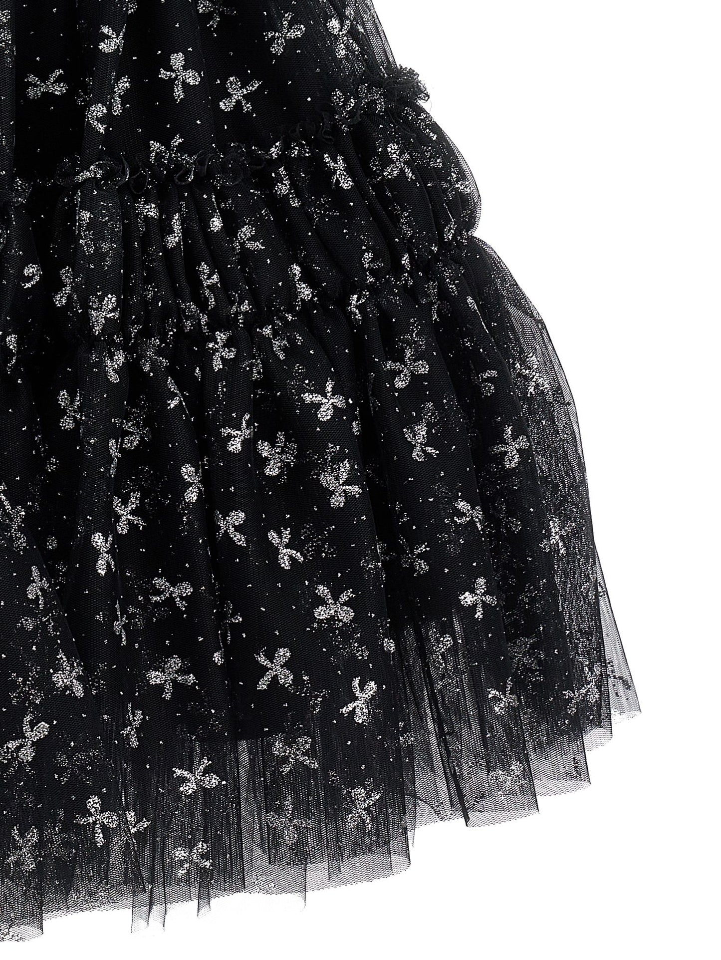 Abito tulle glitterato