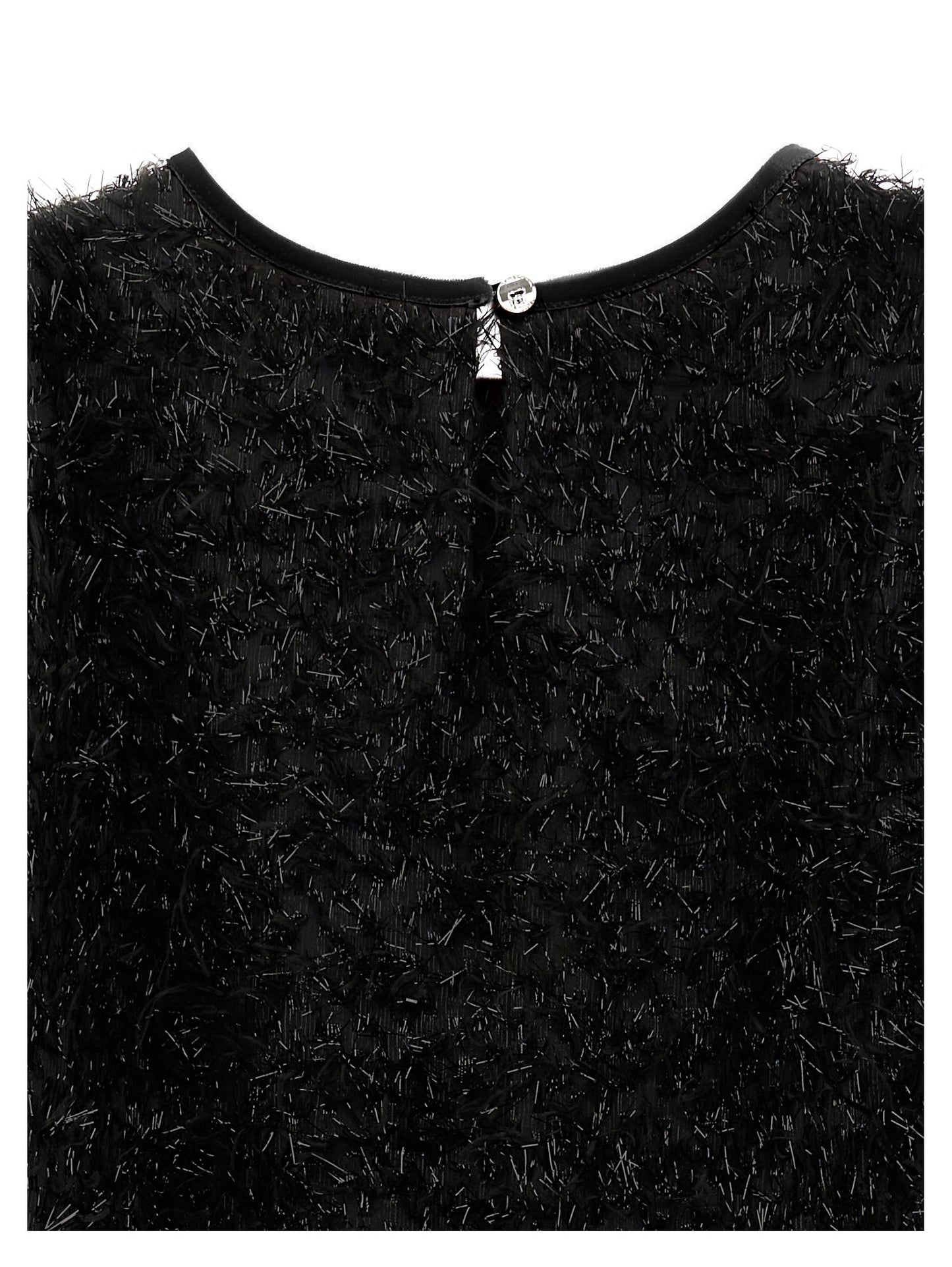 Abito frange lurex