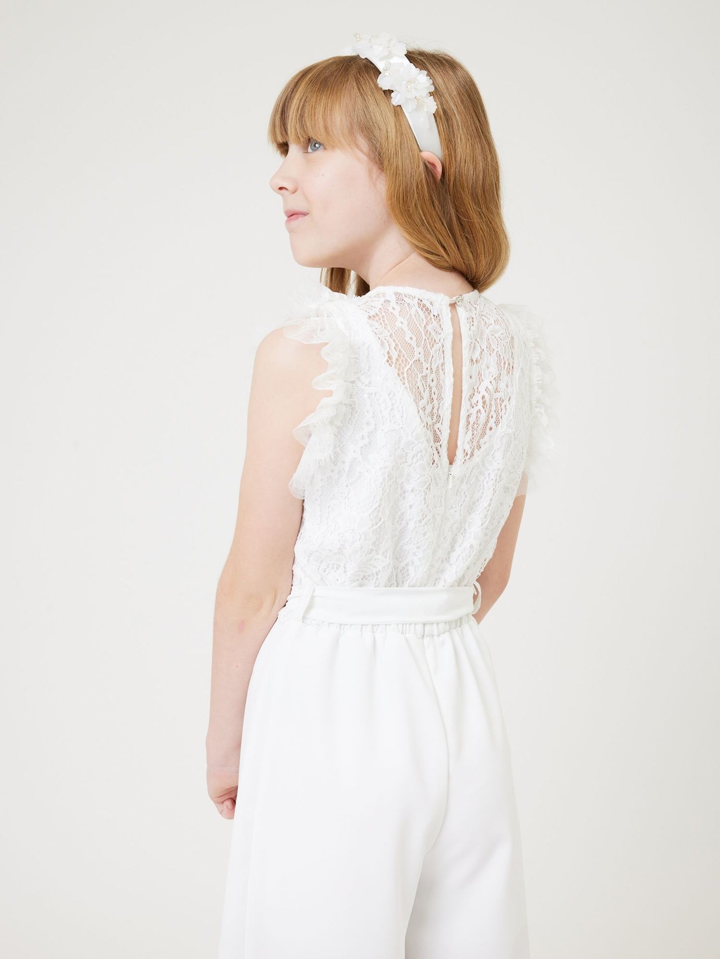 Elegant satin jumpsuit