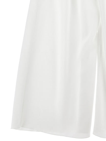 Elegant satin jumpsuit