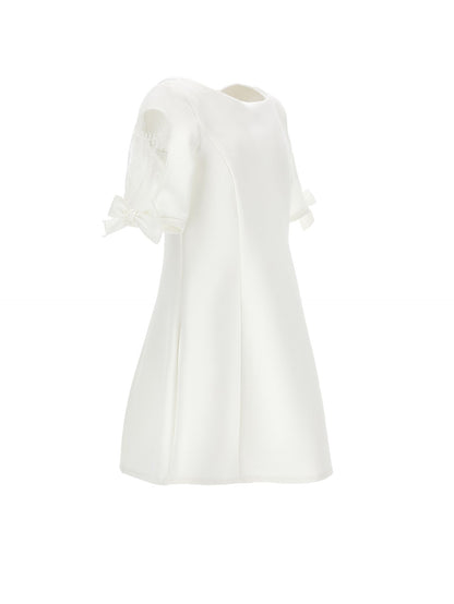 Abito crepe e pizzo