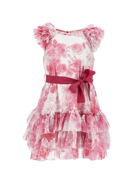 Tüllkleid mit niedriger Taille