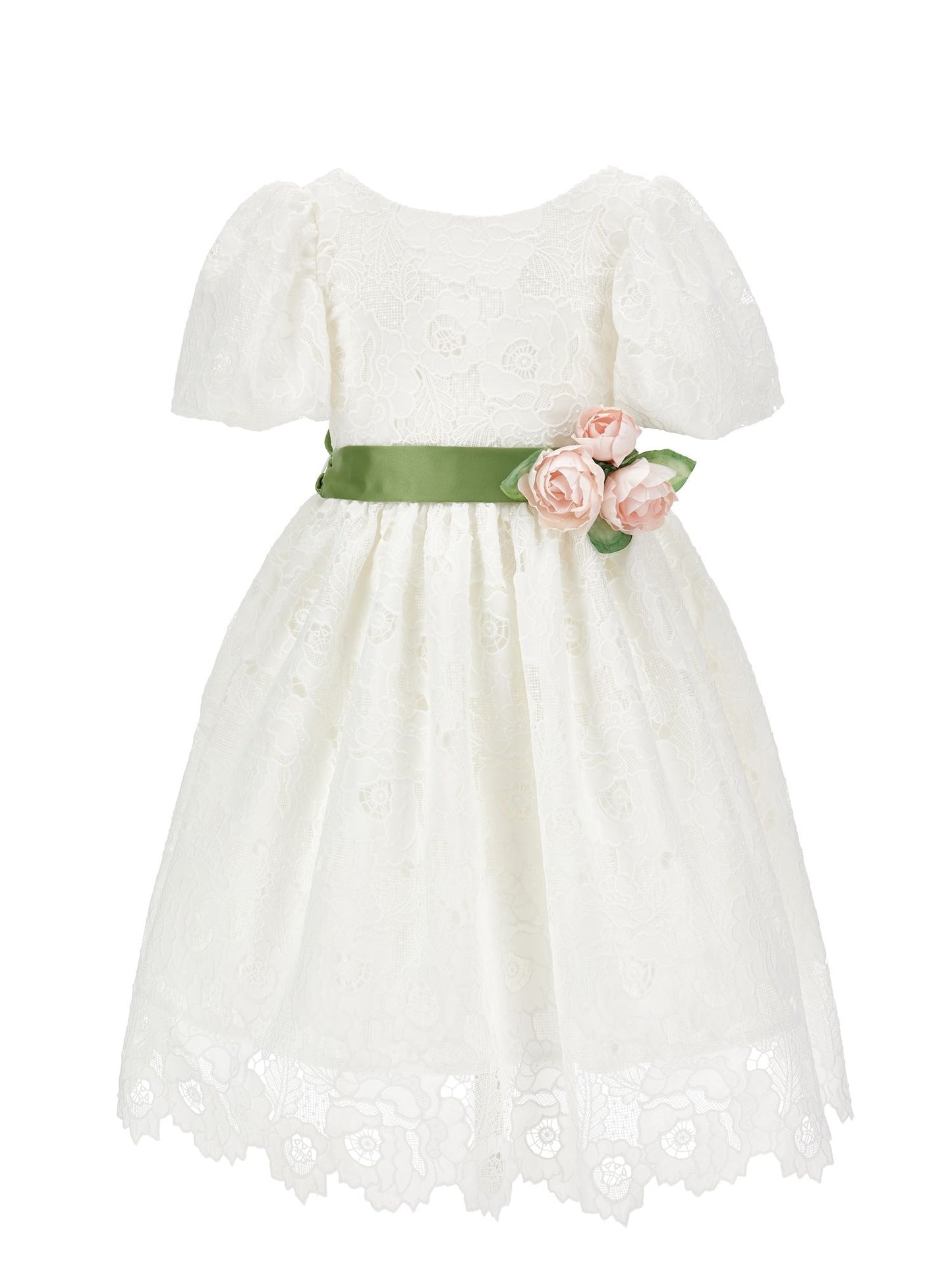 Rose lace dress