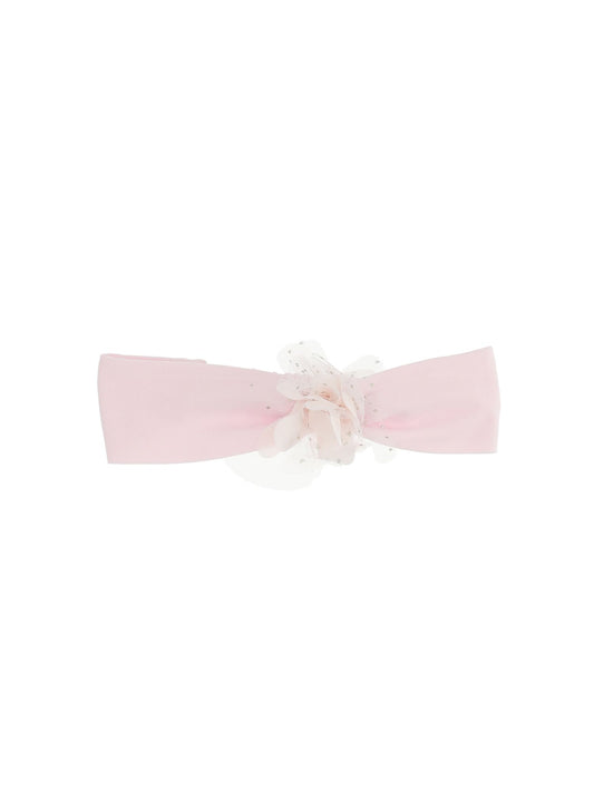 Fascia capelli jersey fiocco