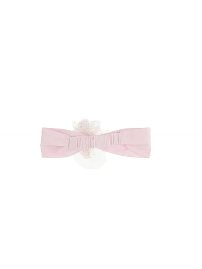 Fascia capelli jersey fiocco