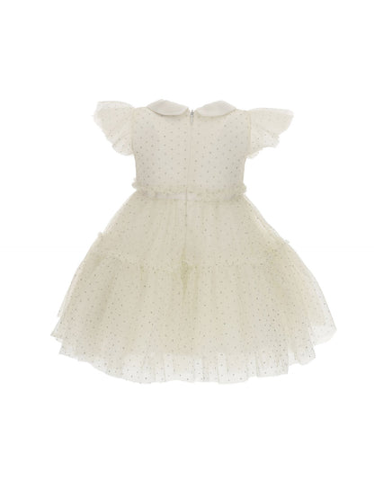 Micro glitter tulle dress