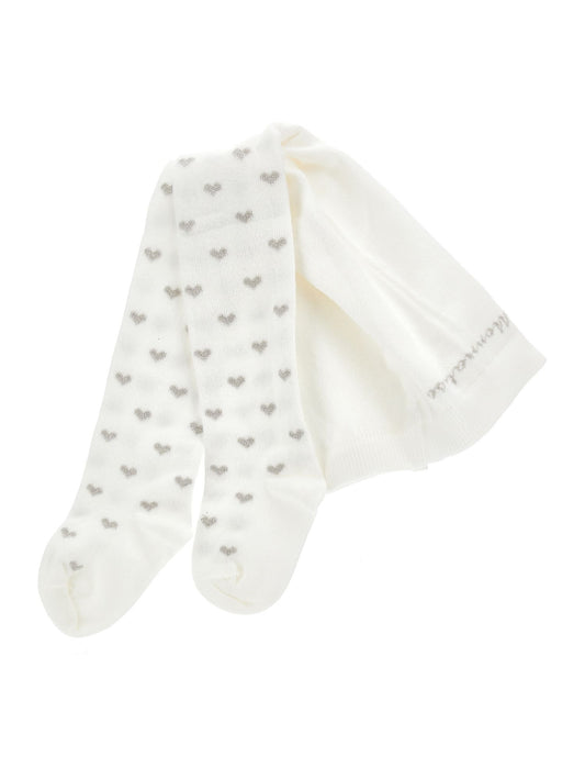 Collant caldo cotone cuori