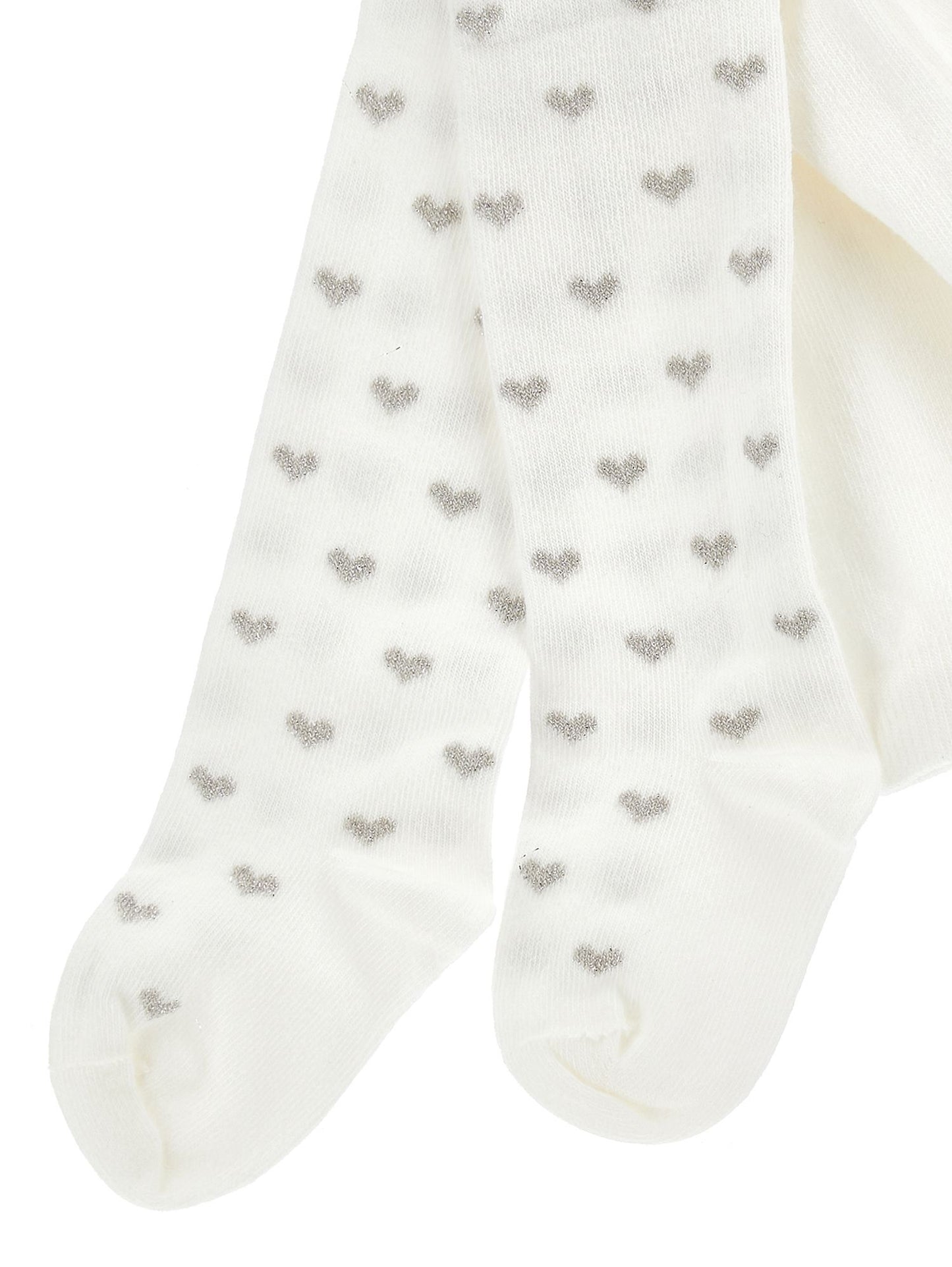 Collant caldo cotone cuori