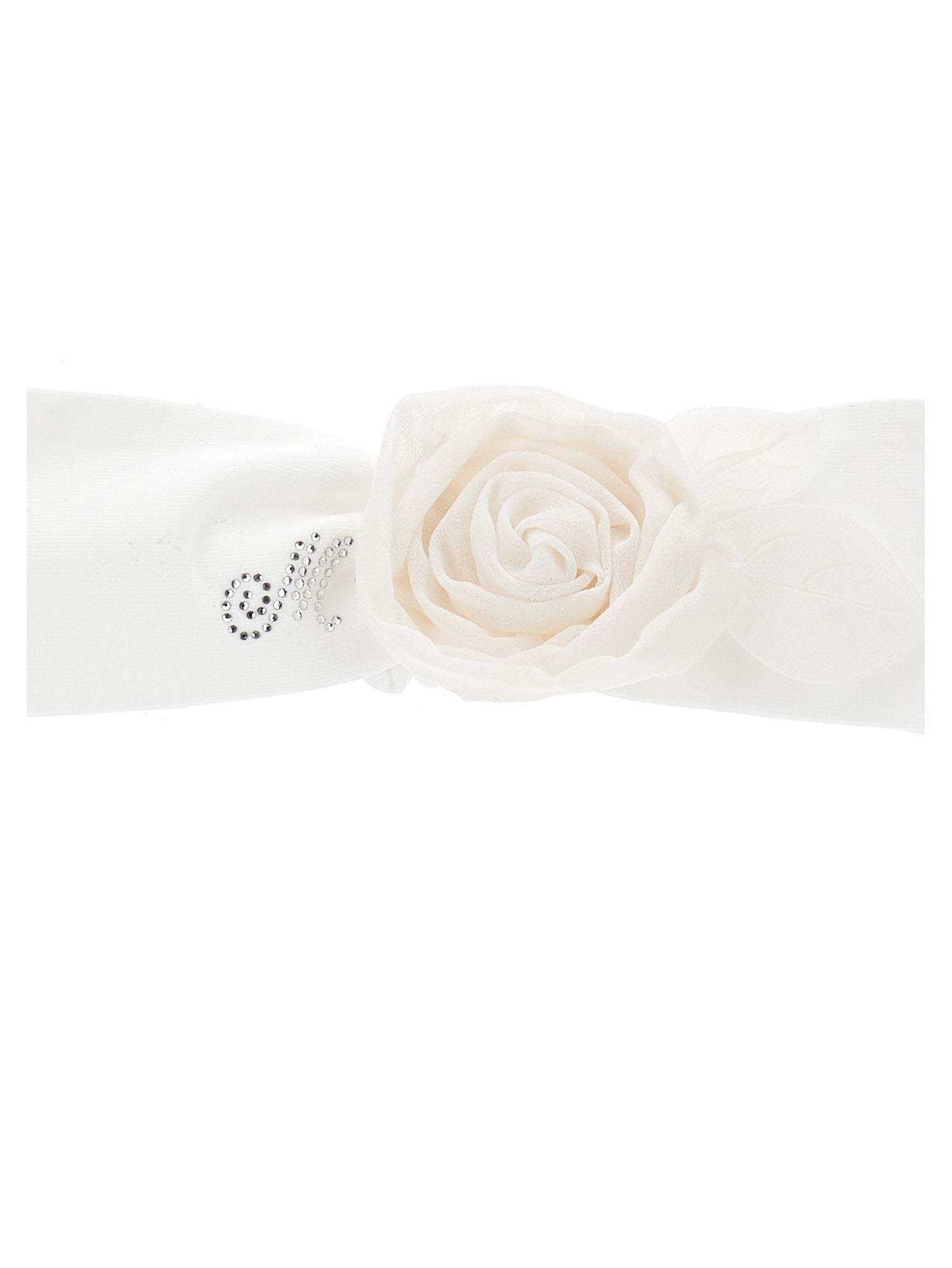 Fascia per capelli con rosa