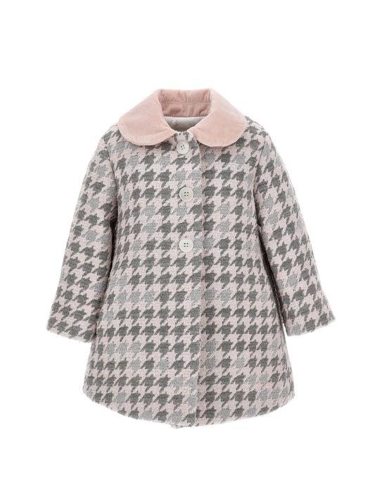 Houndstooth coat