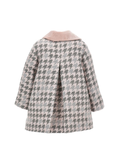 Houndstooth coat