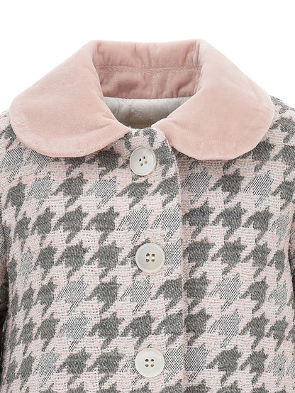 Houndstooth coat