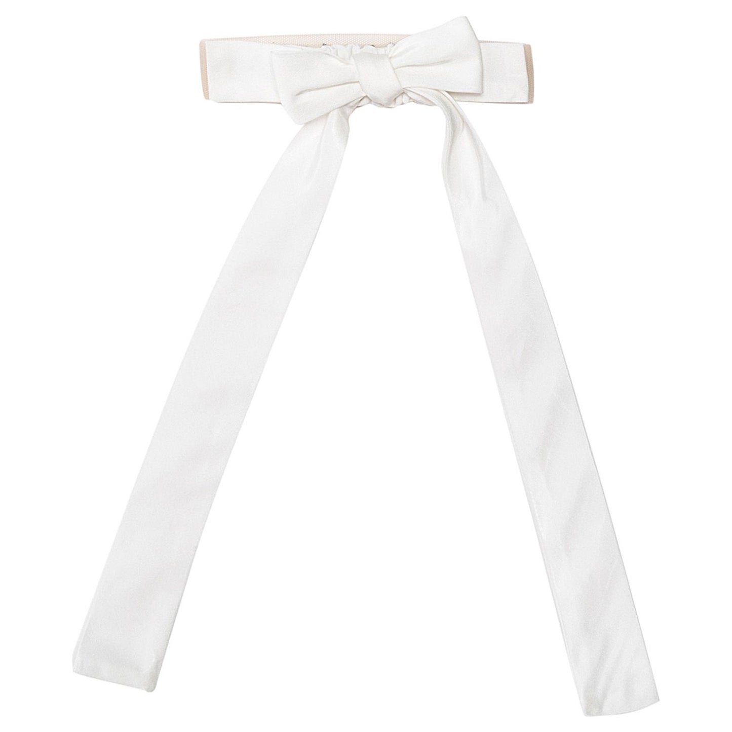 Rhinestone and bow collar