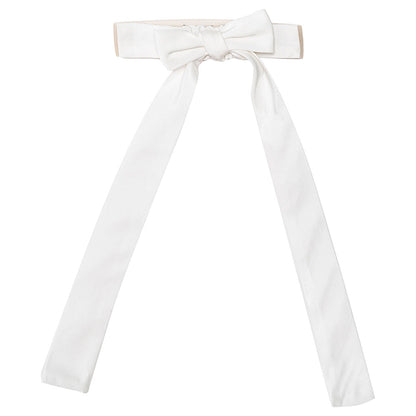 Rhinestone and bow collar