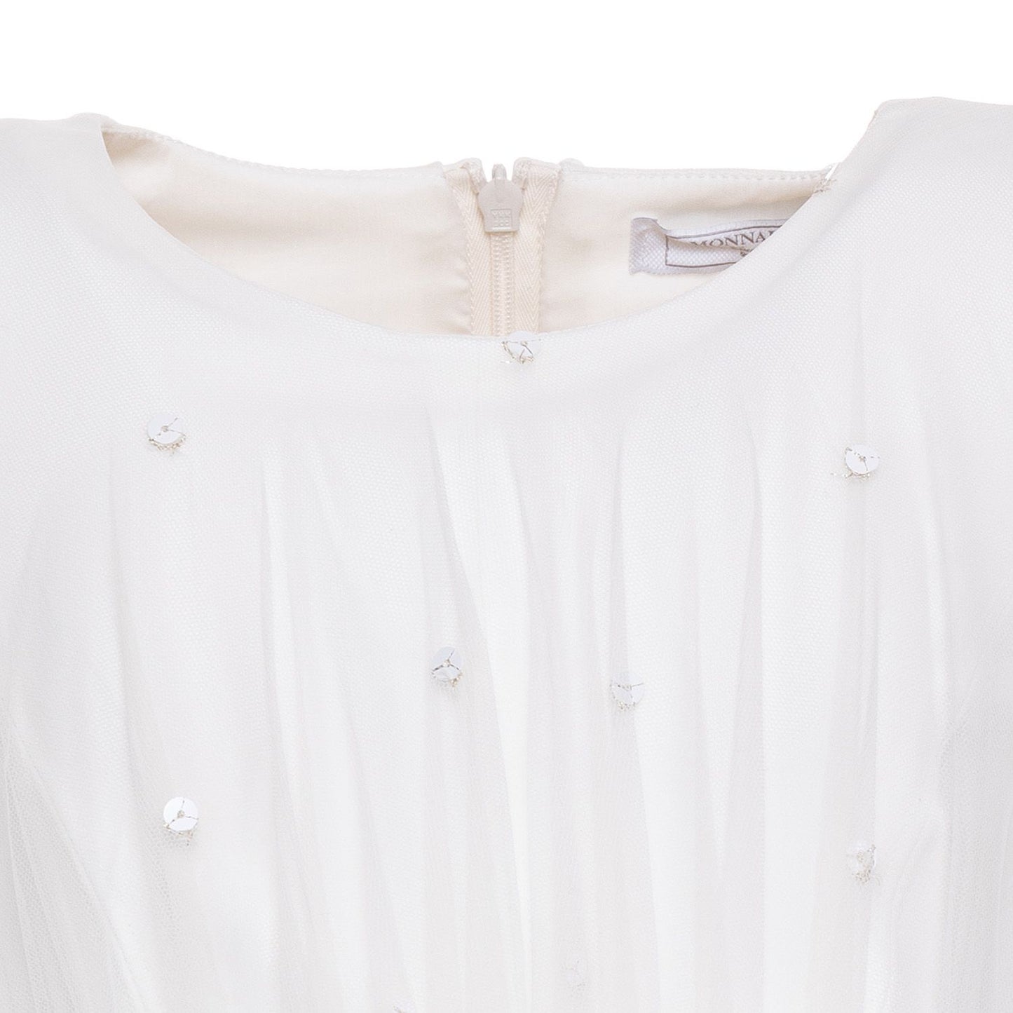 Abito con ricami in paillettes