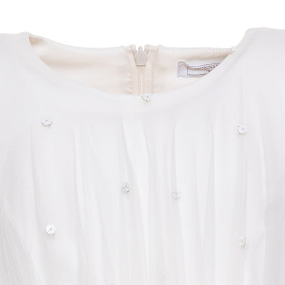 Abito con ricami in paillettes