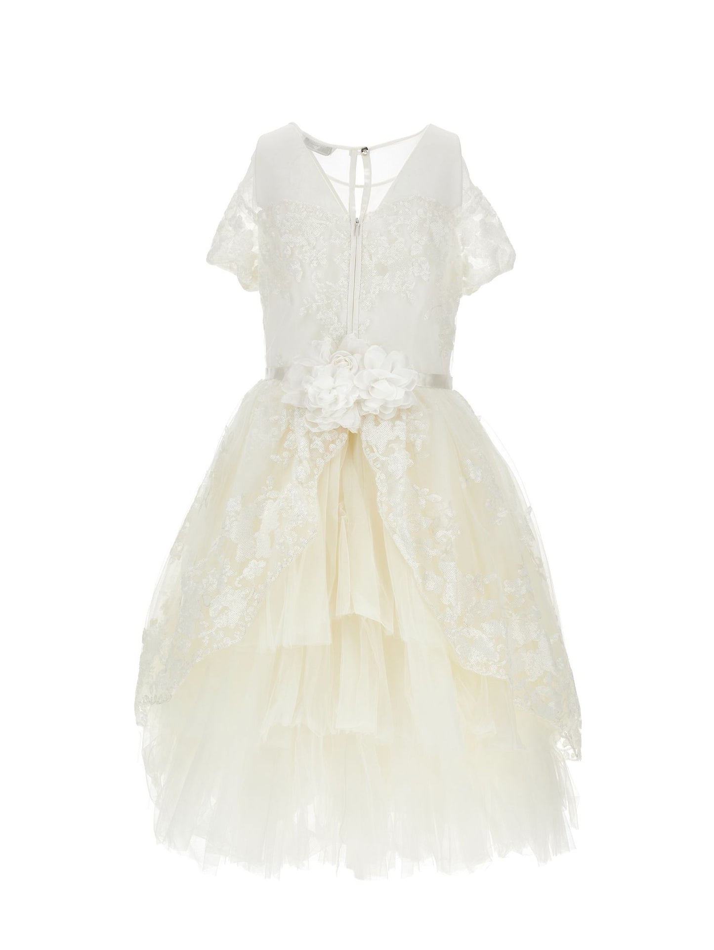 Abito ricamato in paillettes