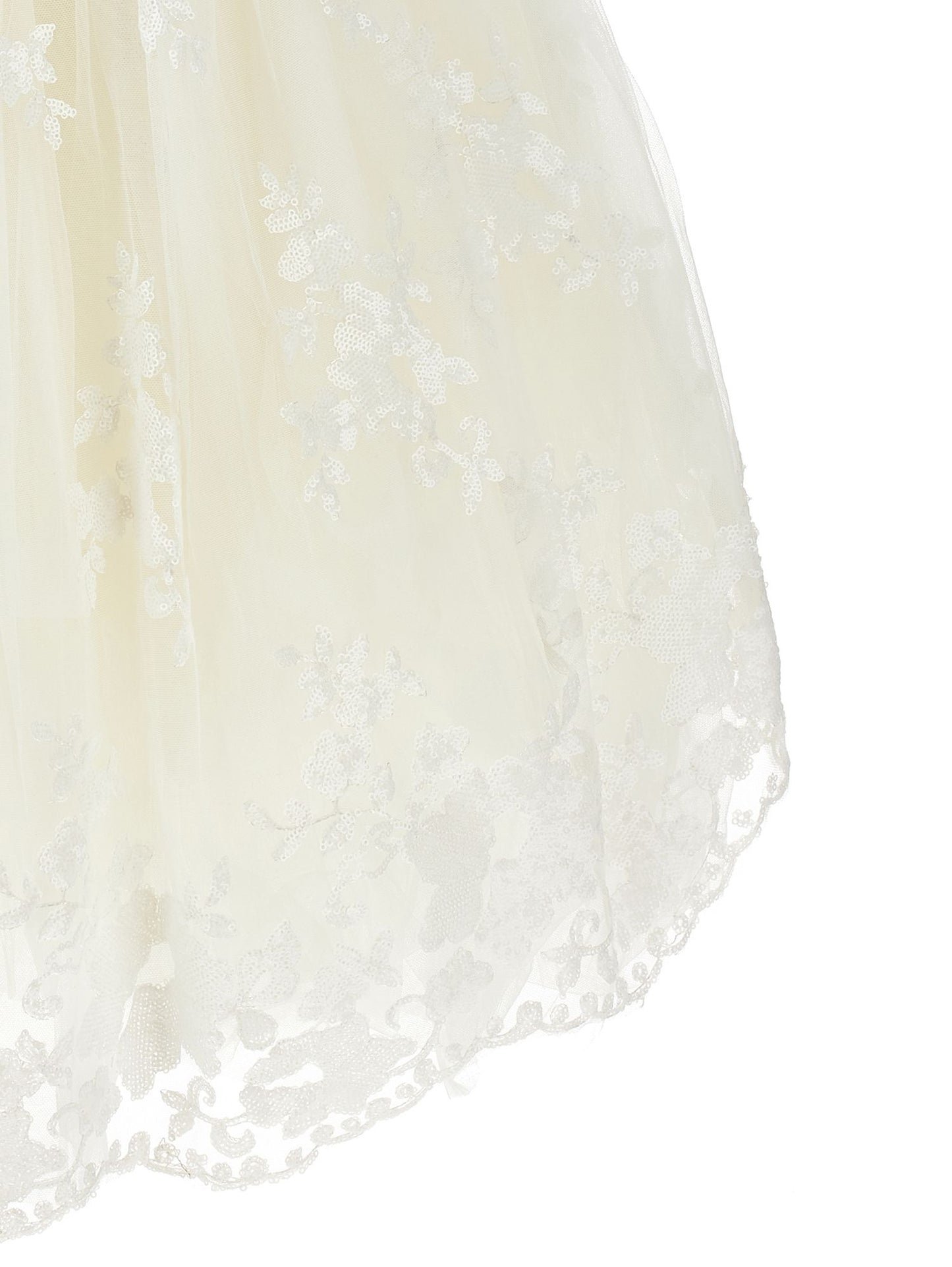 Abito ricamato in paillettes