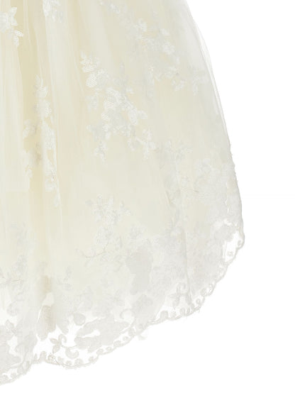 Abito ricamato in paillettes