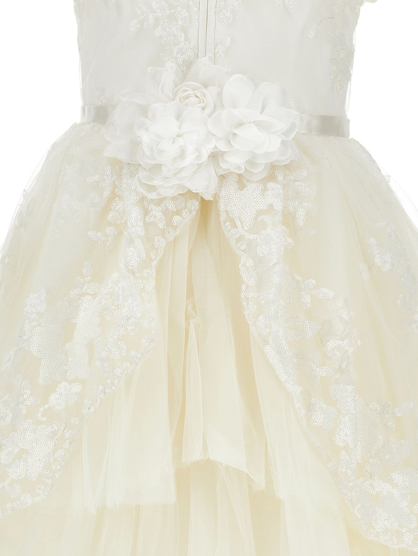 Abito ricamato in paillettes