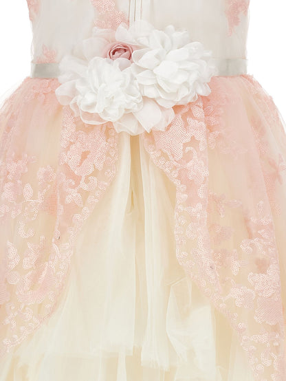 Abito ricamato in paillettes