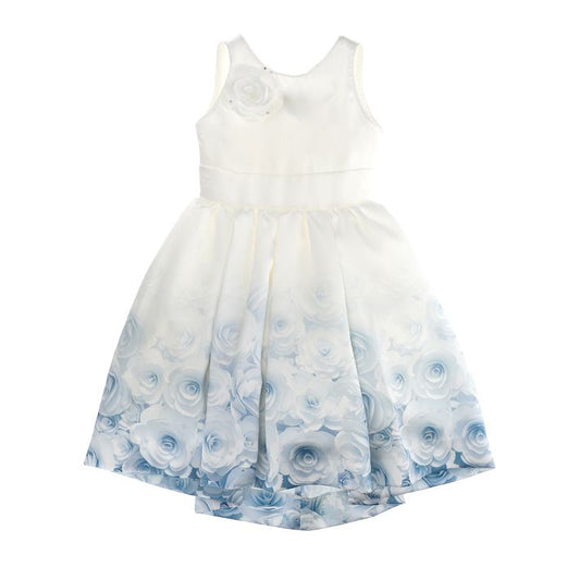 Sleeveless mikado dress