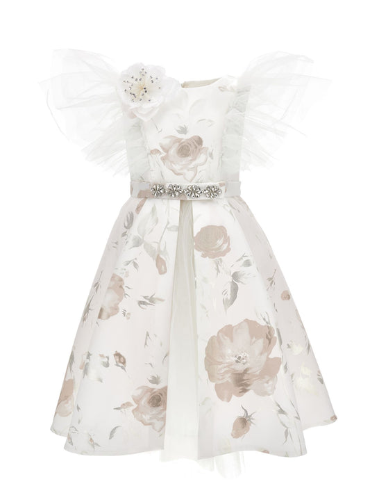 Abito Sunrise mikado tulle con gonna removibile