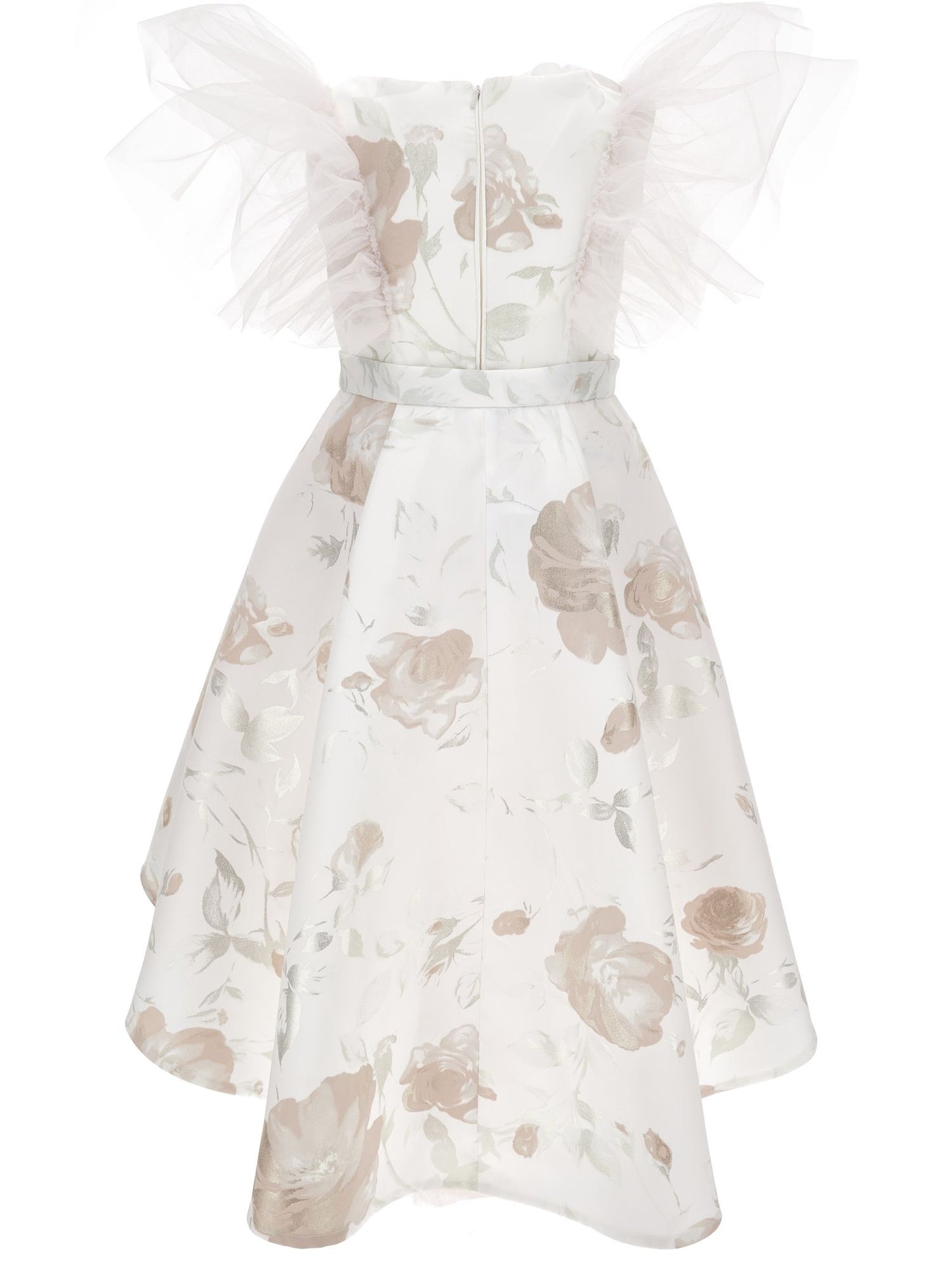 Abito Sunrise mikado tulle con gonna removibile