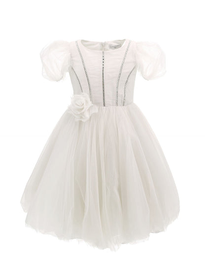 Abito Sunset tulle mano seta