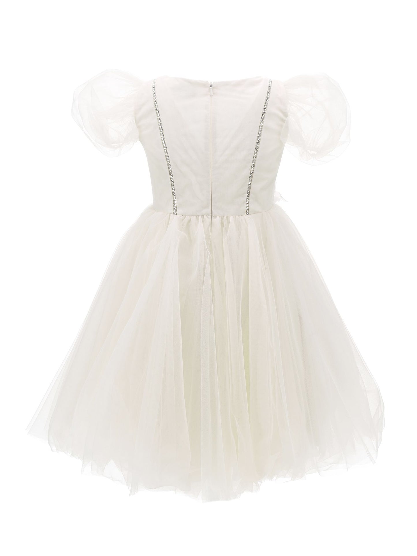 Abito Sunset tulle mano seta