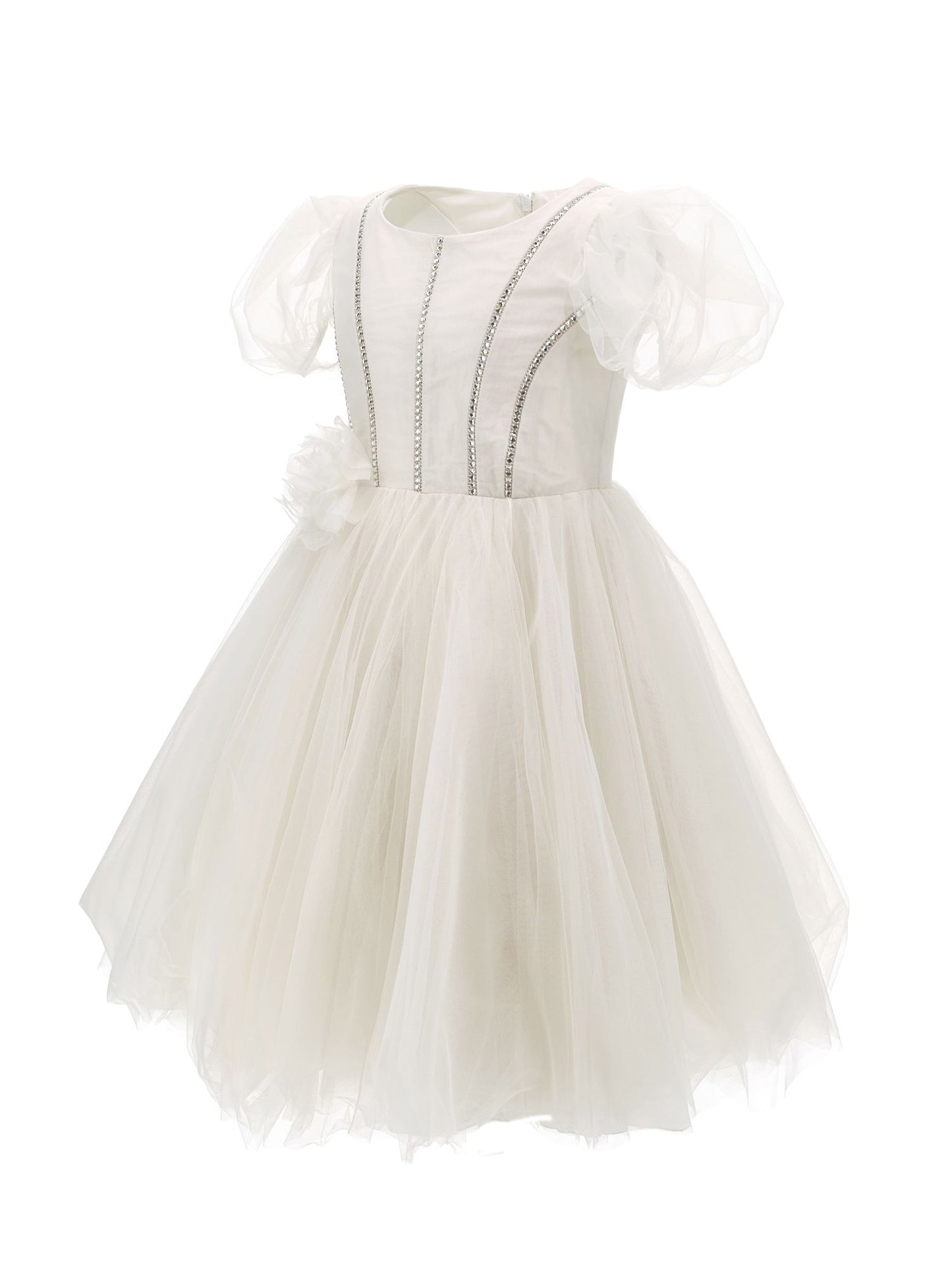 Abito Sunset tulle mano seta