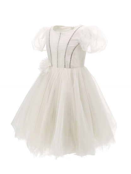 Abito Sunset tulle mano seta