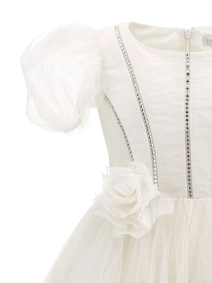 Abito Sunset tulle mano seta