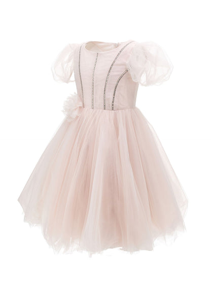 Abito Sunset tulle mano seta
