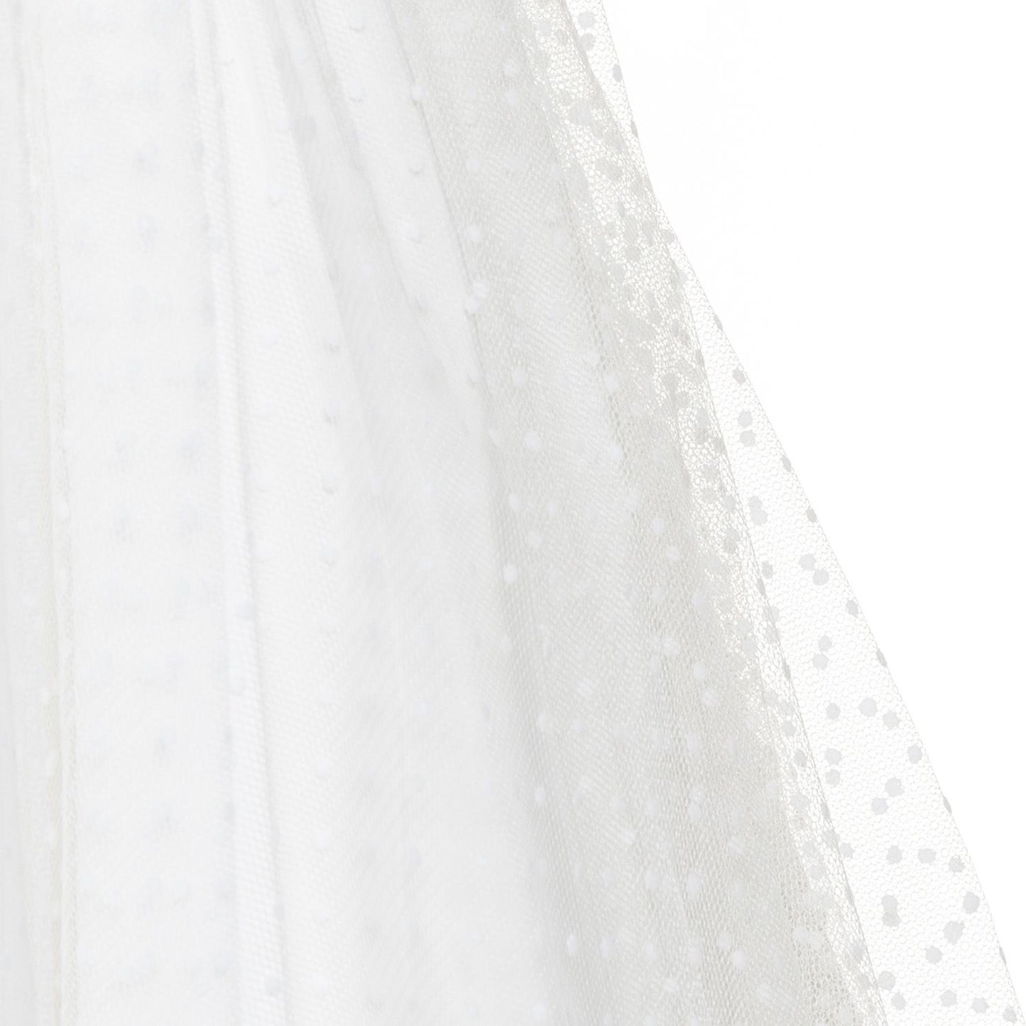 Abito in tulle a pois