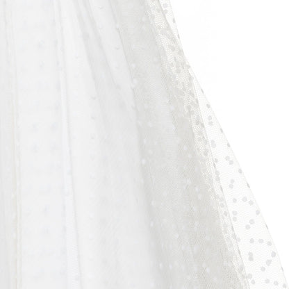 Abito in tulle a pois