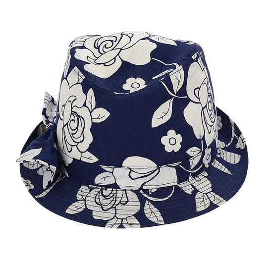 Printed Panama Hat