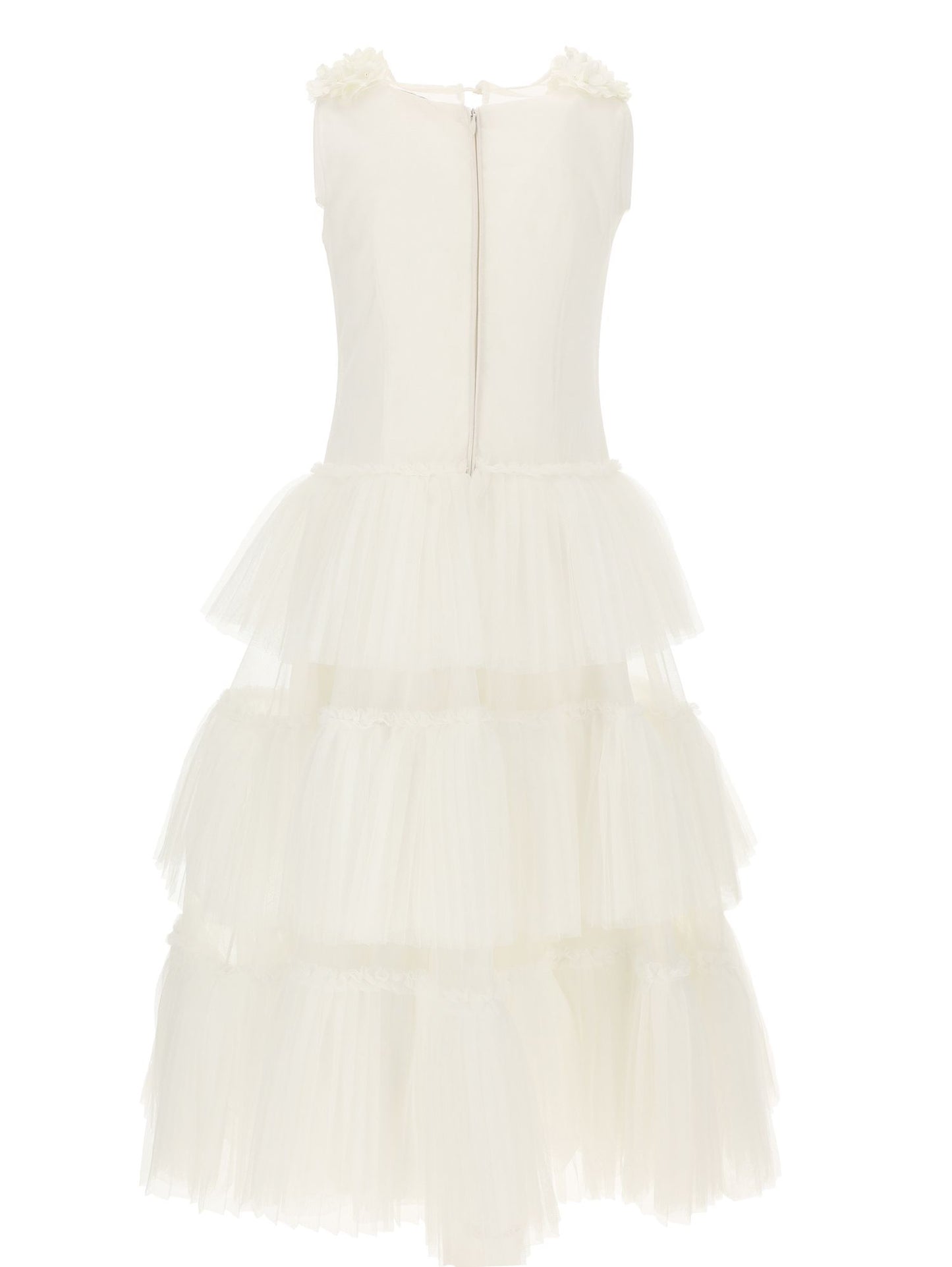 Abito lungo in tulle