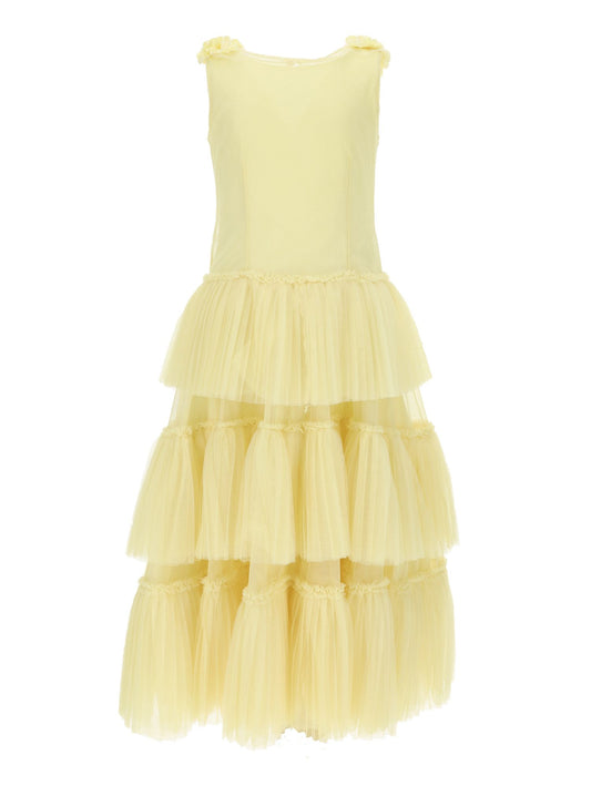 Long tulle dress