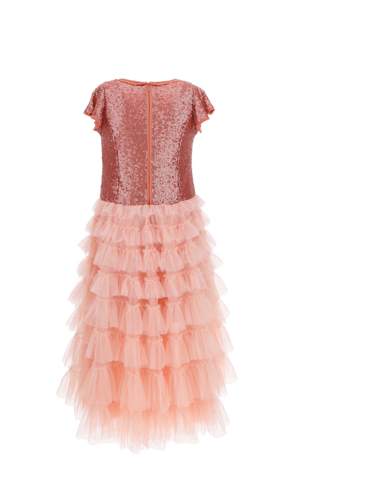 Abito paillettes e tulle